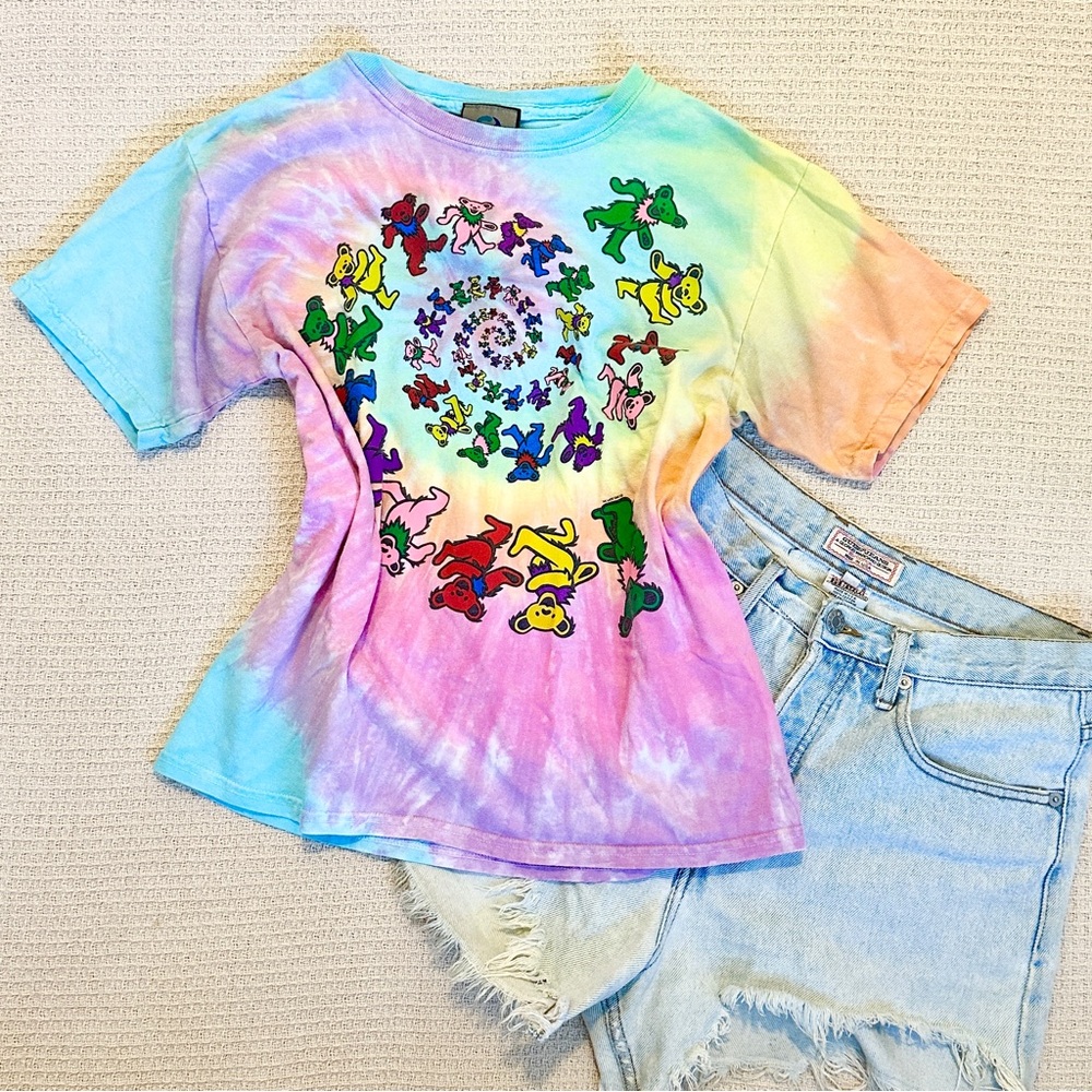 Vintage Grateful Dead Tie-Dye Dancing Bears